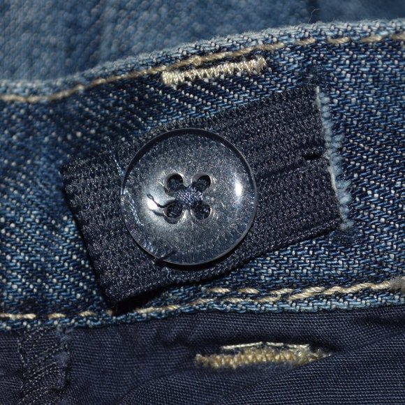 NEW Gymboree Frayed Denim Jean Skirt/Skort w/Adj. Waist & Built-In Short… - Picture 8 of 12